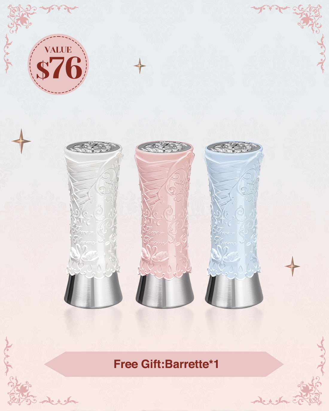 Swan Ballet Lipstick Gift Set